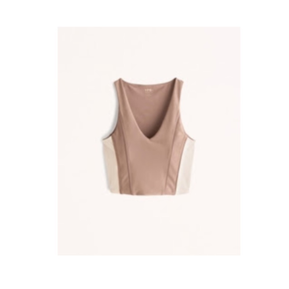 A&F YPB sculptLUX Slim V-Neck Tank
